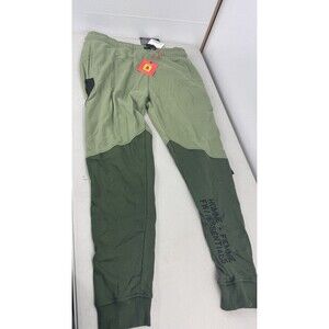 Homme Femme LA HFLA  2 Tone Green Pants Joggers Elastic Ankle Pull On NWT Xl.